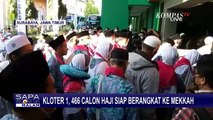 Ratusan Calon Haji Kloter Pertama Tiba di Asrama Haji, Siap Berangkat ke Tanah Suci 4 Juni 2022
