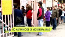 Elecciones del 5 de junio, sin indicios de violencia: López Obrador
