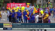Sindicatos de Colombia denuncian que la OIT y el gobierno desconocen su realidad laboral