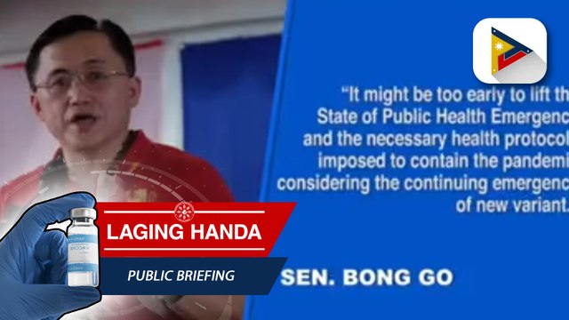 Sen. Go, suportado ang patuloy na pagpapatupad ng health protocol sa kabila ng pagbaba ng bansa sa low risk classification