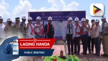 Groundbreaking ng dalawa sa tatlong tulay na itatayo sa Tawi-Tawi, isinagawa ng pamahalaan bilang bahagi ng Build, Build, Build program ng Duterte administration