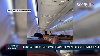 Cuaca Buruk, Pesawat Garuda Mengalami Turbulensi