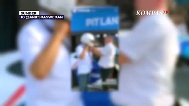 Anies Baswedan Jajal Safety Car Formula E, Tunjukkan Bagian Penting Mobil