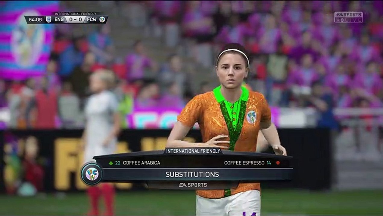 England vs FCW | Hiệp 2 | Game bóng đá nữ FIFA