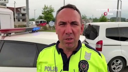 Günün görüntüsü Düzce'den!  Sosyal medyada kısa sürede milyonlarca kez izlendi