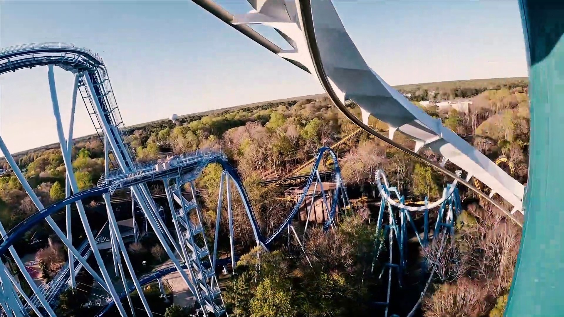 SheiKra Front Row POV Ride at Busch Gardens Tampa Bay on Roller