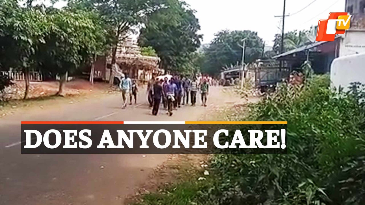 SHOCKING | Dead Body Carried On Shoulders for Post Mortem