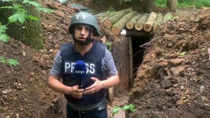 Informe a cámara: De representar a Ucrania en Eurovisión a defenderla desde una trinchera