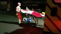Jovem fica ferido ao sofrer queda de bicicleta no Cascavel Velho