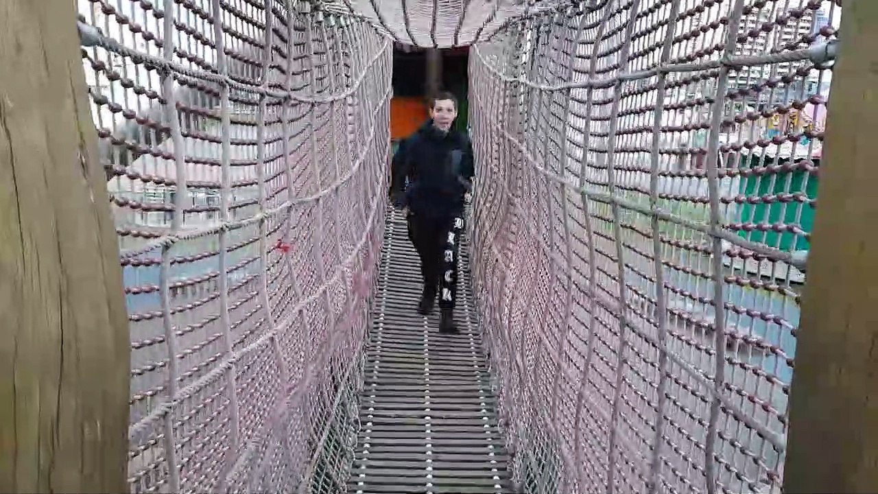 Hängebrücke in Bremerhaven