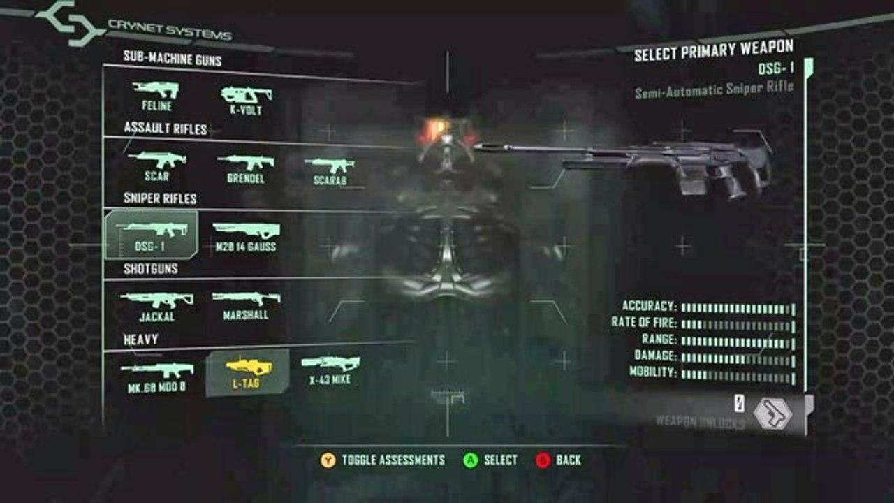 Crysis 2  - Multiplayer-Trailer zu den Waffen-Upgrades