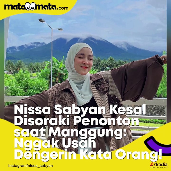 Nissa Sabyan Disoraki Penonton Pas Manggung, Publik: Gausah Sok Asik Lu!
