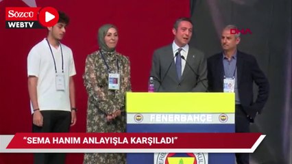 Ali Koç: Sema Hanım anlayışla karşıladı