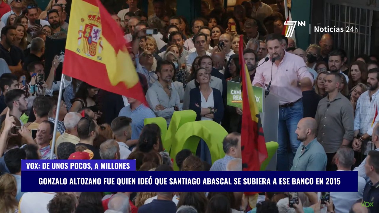Gonzalo Altozano prendió la mecha: VOX regresa al banco donde empezó todo