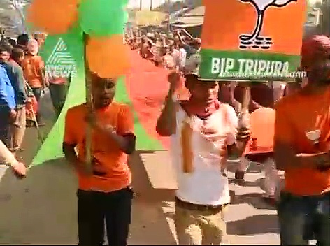 ത്രിപുരയിൽ ചെങ്കോടി ഉയരുമോ ; ത്രിപുരയിലെ  രാഷ്ട്രീയ വിശേഷങ്ങളുമായി എല്ലാ റോഡും ദില്ലിക്ക്