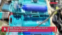 MSB: Pençe-Kilit bölgesinde çok sayıda silah ve mühimmat ele geçirildi