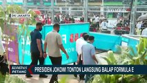 Presiden Jokowi Nonton Langsung Formula E, Warga Antusias Nonton Bareng dari Luar Sirkuit