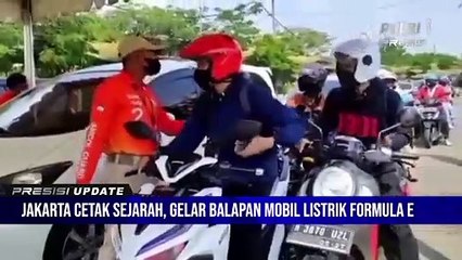 Jakarta Cetak Sejarah, Gelar Balapan Mobil Listrik Formula E