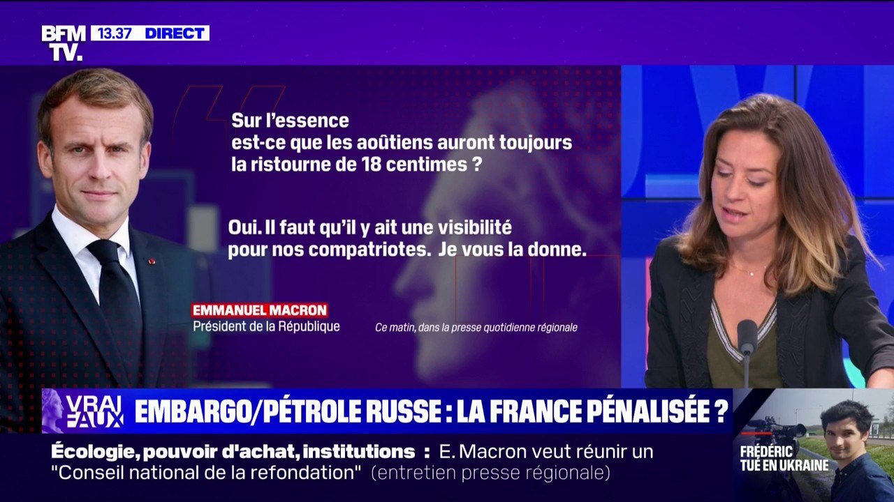 LA VÉRIF’ – La France va-t-elle être pénalisée par l’embargo sur le pétrole russe ?