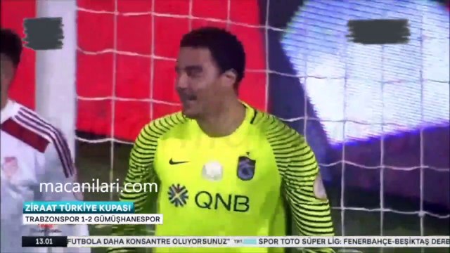 Trabzonspor 1-2 Gümüşhanespor [HD] 01.12.2016 - 2016-2017 Turkish Cup Group H Matchday 1