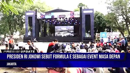 Presiden Ri Joko Widodo Apresiasi Pelaksanaan Balapan Formula E
