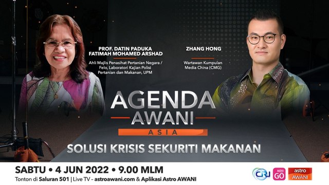 Agenda AWANI Asia: Solusi Krisis Sekuriti Makanan