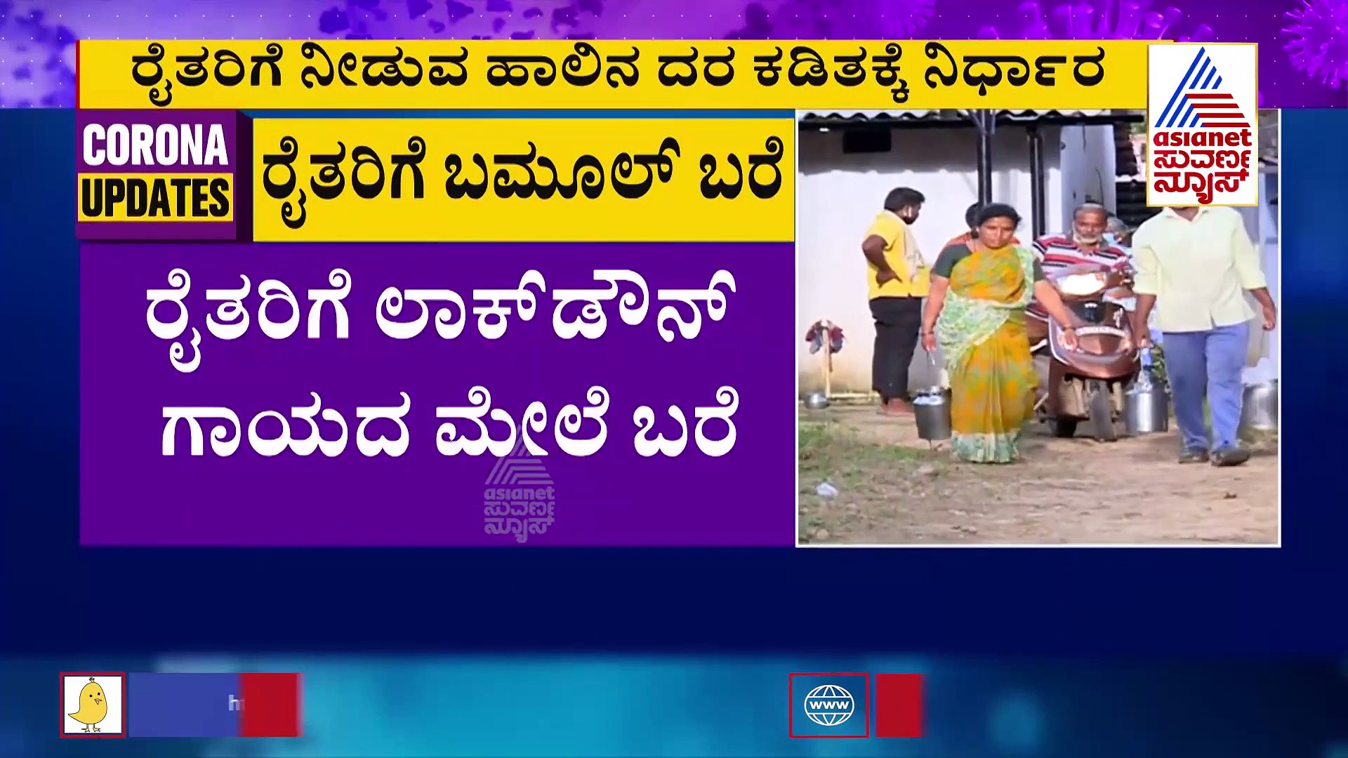 ಲಾಕ್‌ಡೌನ್‌ ಸಂಕಷ್ಟದಲ್ಲಿರೋ ರೈತರಿಗೆ ಬಿಗ್ ಶಾಕ್: ಗಾಯದ ಮೇಲೆ ಬರೆ