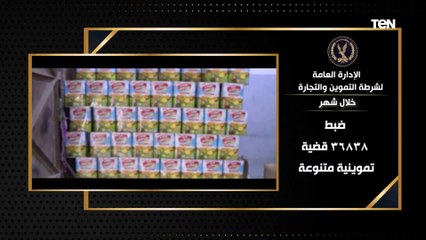 جهود أجهزة وزارة الداخلية على مستوى الجمهورية خلال شهر