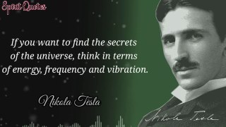 Nikola Tesla Quotes You Should Know - Life Changing #quotes