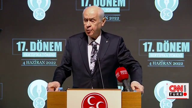 MHP lideri Bahçeli: Türkiye'nin en ciddi sorunlarından birisi muhalefetin şahsiyet yoksunluğudur