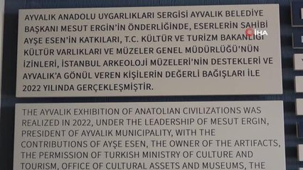 Ayvalık'ta Anadolu Uygarlıkları Müzesi'ne görkemli açılış