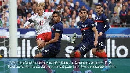 Bleus - Konaté remplace Varane