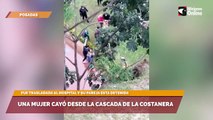 Una mujer cayó de la Cascada de la Costanera de Posadas