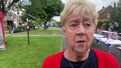 Residents in Fairburn Avenue in Houghton hold their fourth Jubilee party