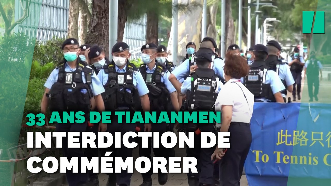 Trente-trois ans après Tiananmen, la police ne tolère aucune commémoration à Hong Kong