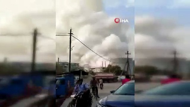 Hindistan'da kimya fabrikasında yangın: 8 ölü