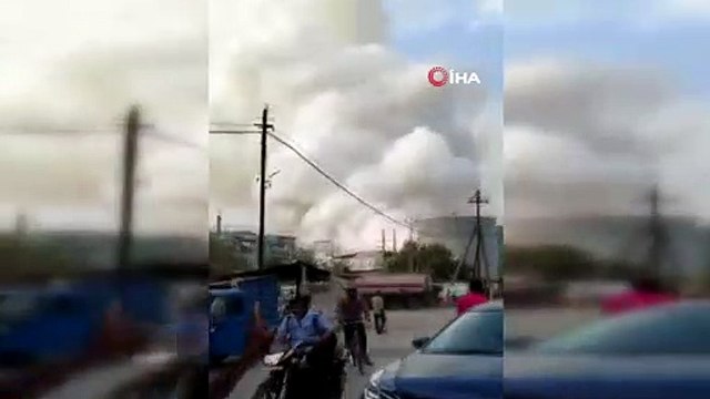 Hindistan'da kimya fabrikasında yangın: 8 ölü