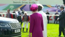 Princess Anne arrives at Epsom Derby