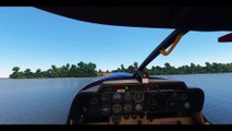 Landing on Kili Island in Marshall Islands | Microsoft Flight Simulator 2020