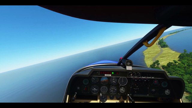 Landing at Ebon Airport on Ebon Atoll, Marshall Islands | Microsoft Flight Simulator 2020