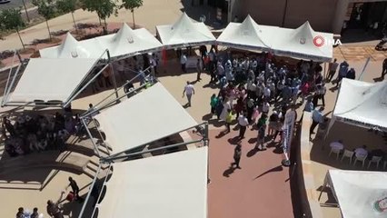 Göbeklitepe'de "Buğday Şenliği" renkli görüntülere sahne oldu