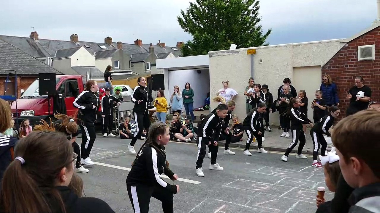 Kelly Williams School of Dance - Street party, Pembroke Dock, June 4, 2022