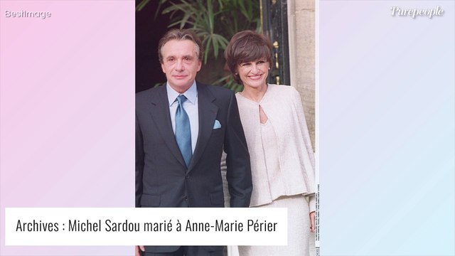 Michel Sardou révèle comment sa femme Anne-Marie Périer à réussi à le séduire et à dompter la bête