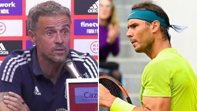 La frase de Luis Enrique sobre Nadal que explica el orgullo que siente por el tenista