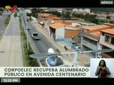 Mérida | Corpoelec realiza labores de mantenimiento del alumbrado público en la Av. Centenario