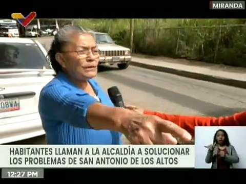 Miranda | Vecinos del mpio Los Salias exigen a la Alcaldía reparación de los botes de aguas blancas