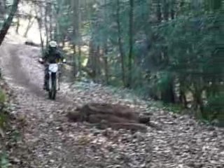 saut de damien avec la yz