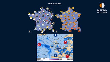 prévisions météo de samedi 4 juin 2022