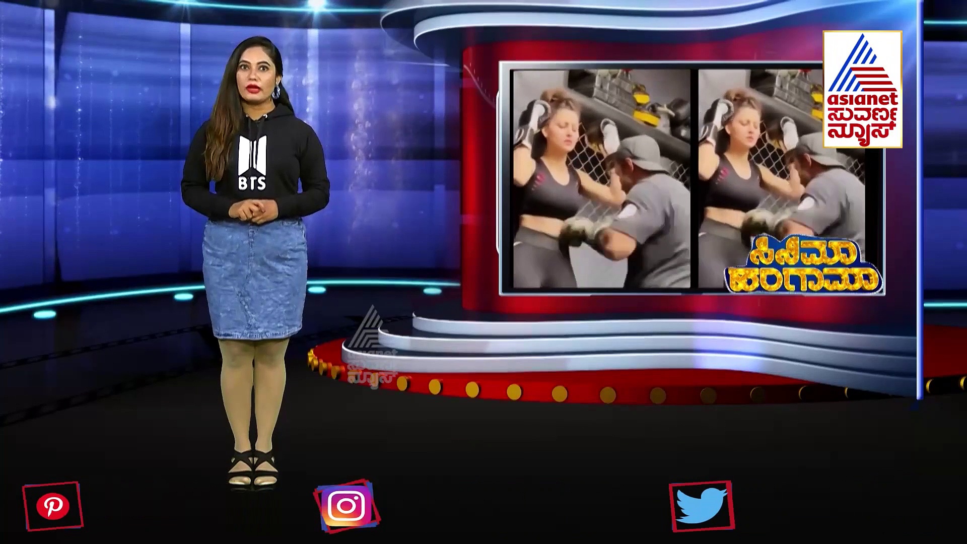 ಊರ್ವಶಿ ರೌಟೇಲಾ 'No pain No gain' ವರ್ಕೌಟ್ ವಿಡಿಯೋ ವೈರಲ್!