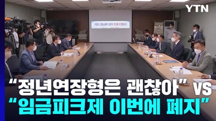 임금피크제 하투 쟁점 부상 "정년연장형은 괜찮아" vs "이번에 폐지" / YTN